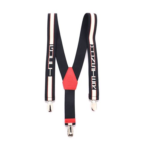 gucci suspenders.